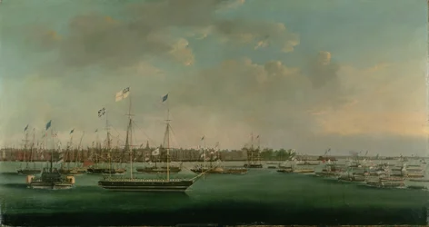 Erie-Kanal-Feier, New York, 1825